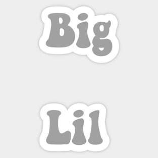 Big Little Sticker